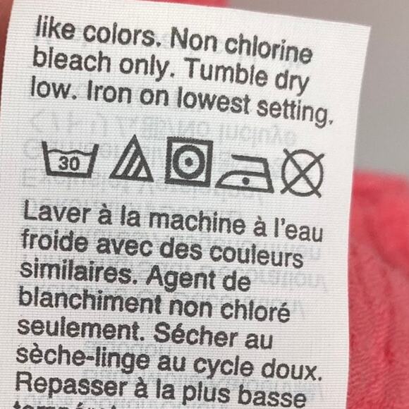 J Crew Cotton Gauze Mini Dress Keyhole V Neck Long Sleeve Coral Pink Womens M - Picture 8 of 9